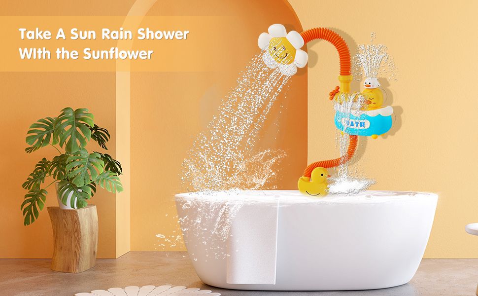 Miniatura 4 de Duche para bebé pato flor